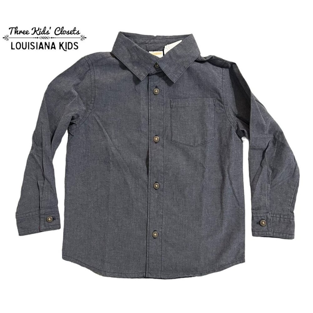 NEW Gymboree 3T Button Down Dress Shirt